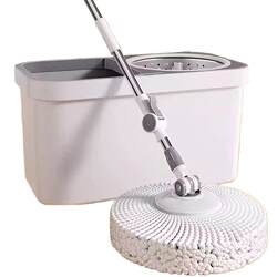 Mop and Bucket Combo for Home Use, Rotating Mop with Dual-Drive System, Hands-Free Cleaning, New Model Mop Bucket