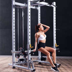 Xinjuli Professional Freestanding Squat Rack Multifunctional Fitness Equipment Weightlifting Bench Press Rack Barbell Gantry Rack