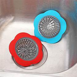 2-Pack Kitchen Sink Drain Filter Hair Catcher to Prevent Clogging Filter Cover
