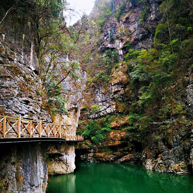 开阳峡谷生态公园图片