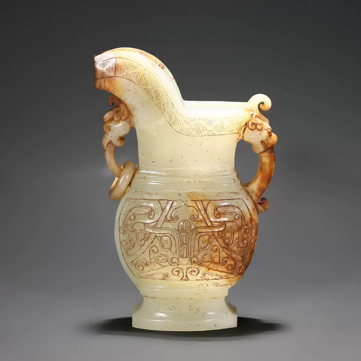 中国古玩 青磁 獅子彫 花唐草陰刻 陶器枕 陶枕 無傷 寝具 時代物 唐物