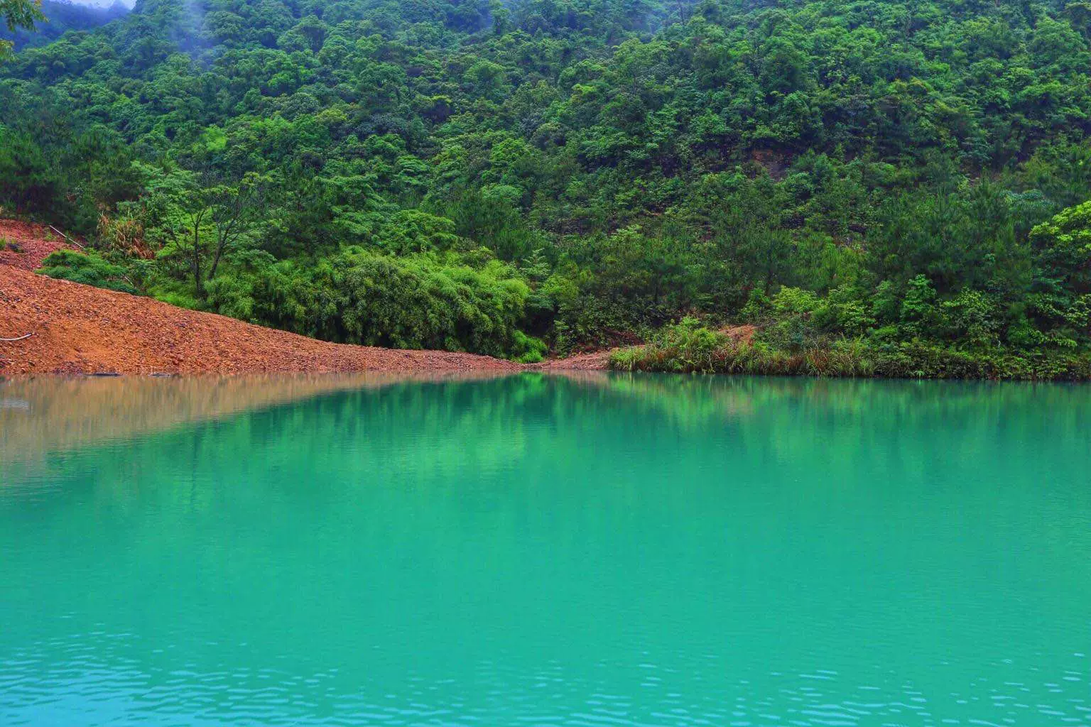 广东观音山国家森林公园-感恩湖图片