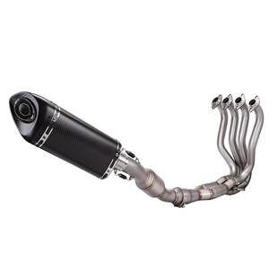 
Suitable for motorcycle ZX6R modified exhaust pipe with/without drum, full exhaust kit, straight up