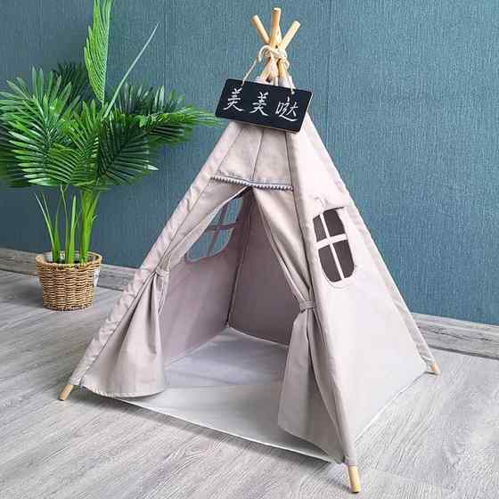 
High-end Internet celebrity in closed protection s pet tent doghouse cat nest winter cat season warm removable and washable corgi dog bed half-sealed