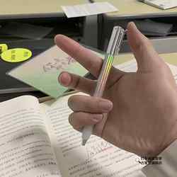 Geometric Deformation Pen, Shifting Transformation, Stress Relief, Obsessive-Compulsive Disorder, Diamond-Shaped Gel Pen, Creative Student Black Quick-Drying Pen for Solving Problems