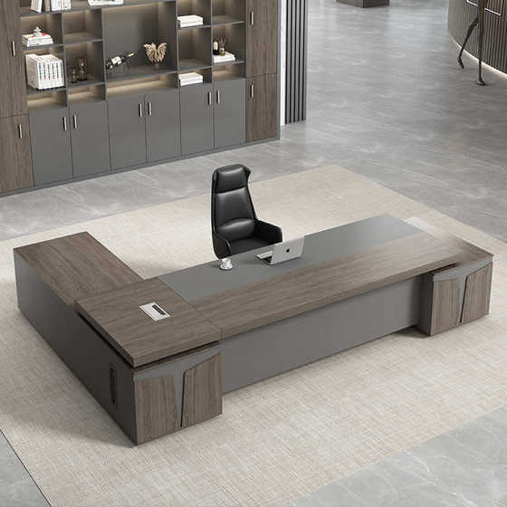 
Big class president supervisor simple desk big boss desk air desk chair desk combination office manager modern furniture
