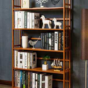 
[Discounted Price] Bookshelf Floor Standing Bookcase Children's Small Desktop Storage Rack Internet Popular Solid Wood Simple Sleeper