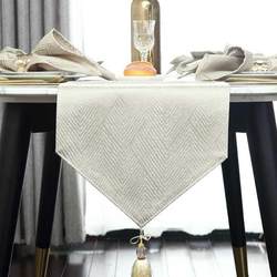Tablecloth modern simple table flag Nordic style table decoration cloth long bed flag towel American and European style light luxury coffee table