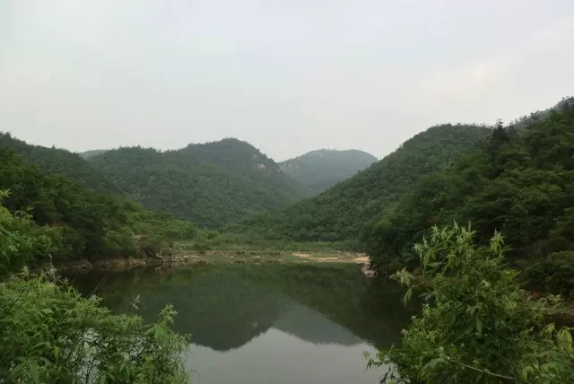 青龙山后寺河风景区图片