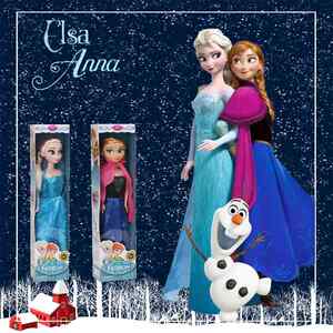 
Frozen Elsa doll Elsa Elsa Anna single princess children girl toy gift gift free shipping