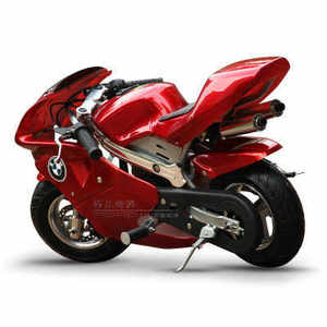 Course with a light sports car 49cc mini motorcycle, a small motorcycle, starting small motorcycle
