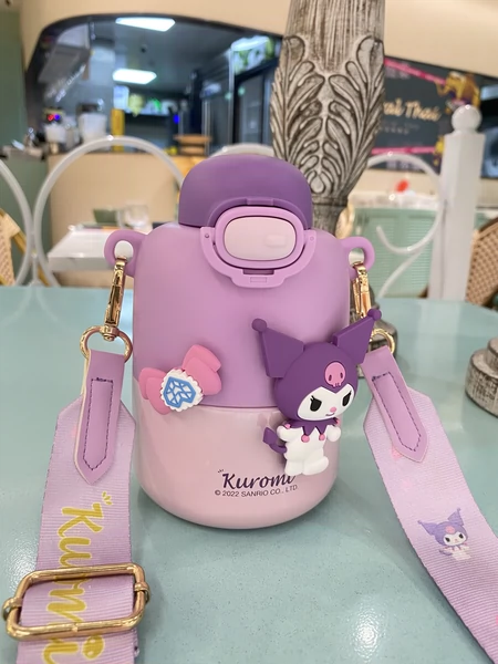 Sanrio Cinnamoroll Kuromi My Melody Plastic Sippy Cup Water Cup