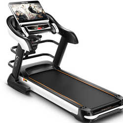 Yipao Gts7 Home-Use Light Commercial Treadmill with Color Screen, Silent, Foldable, and Shock-Absorbing Fitness Equipment