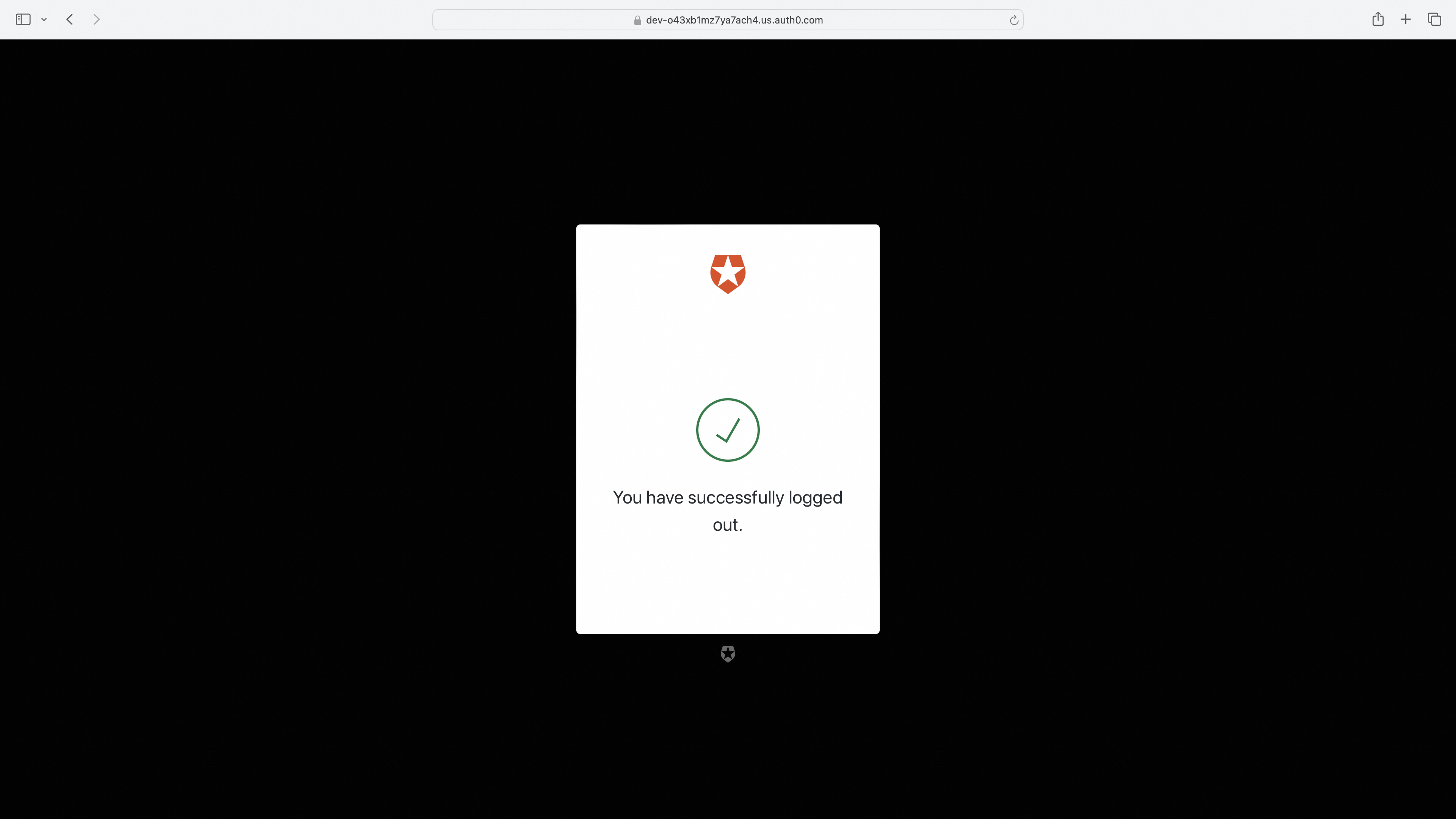 auth0 logout