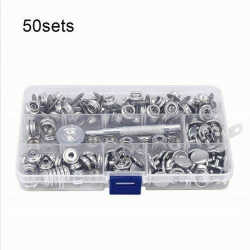 10mm screw large white buckle + tool box for tent, stroller, tarpaulin buckle hardware accessories four-button buckle