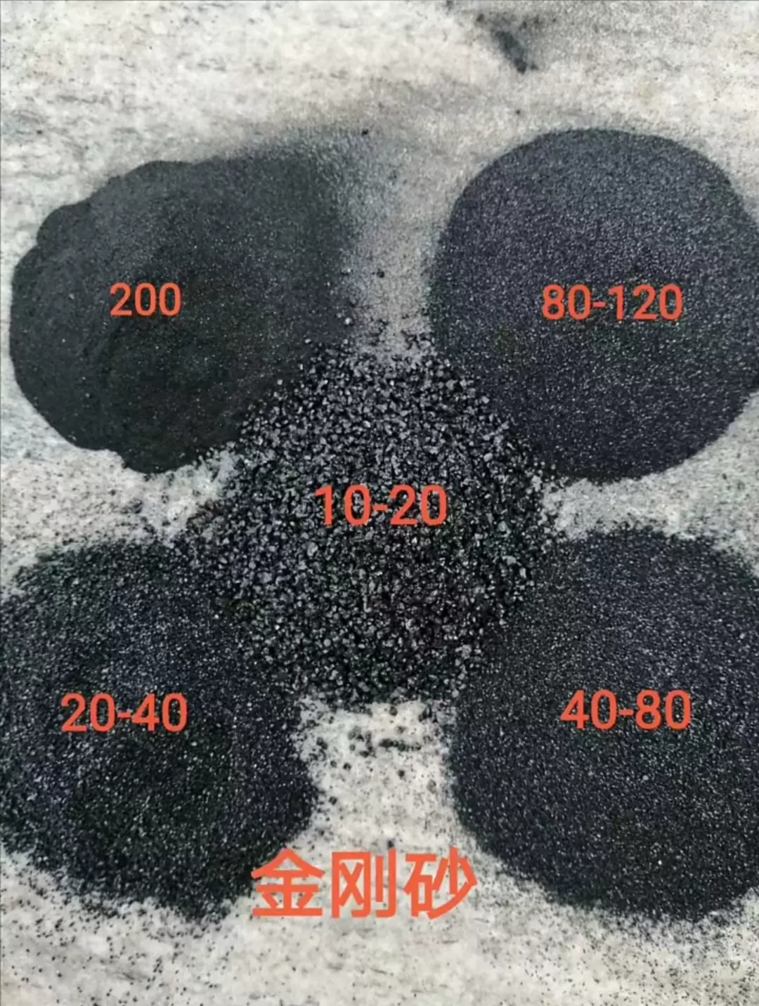 金剛砂磨料亮黑砂地坪骨料石英砂噴砂除鏽黑剛玉磨料