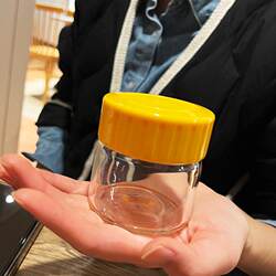 Portable Bird's Nest Storage Bottle, Small High Borosilicate Glass Sealed Jar, Household Storage Jar, Kitchen Yogurt Cup, Preservation Container