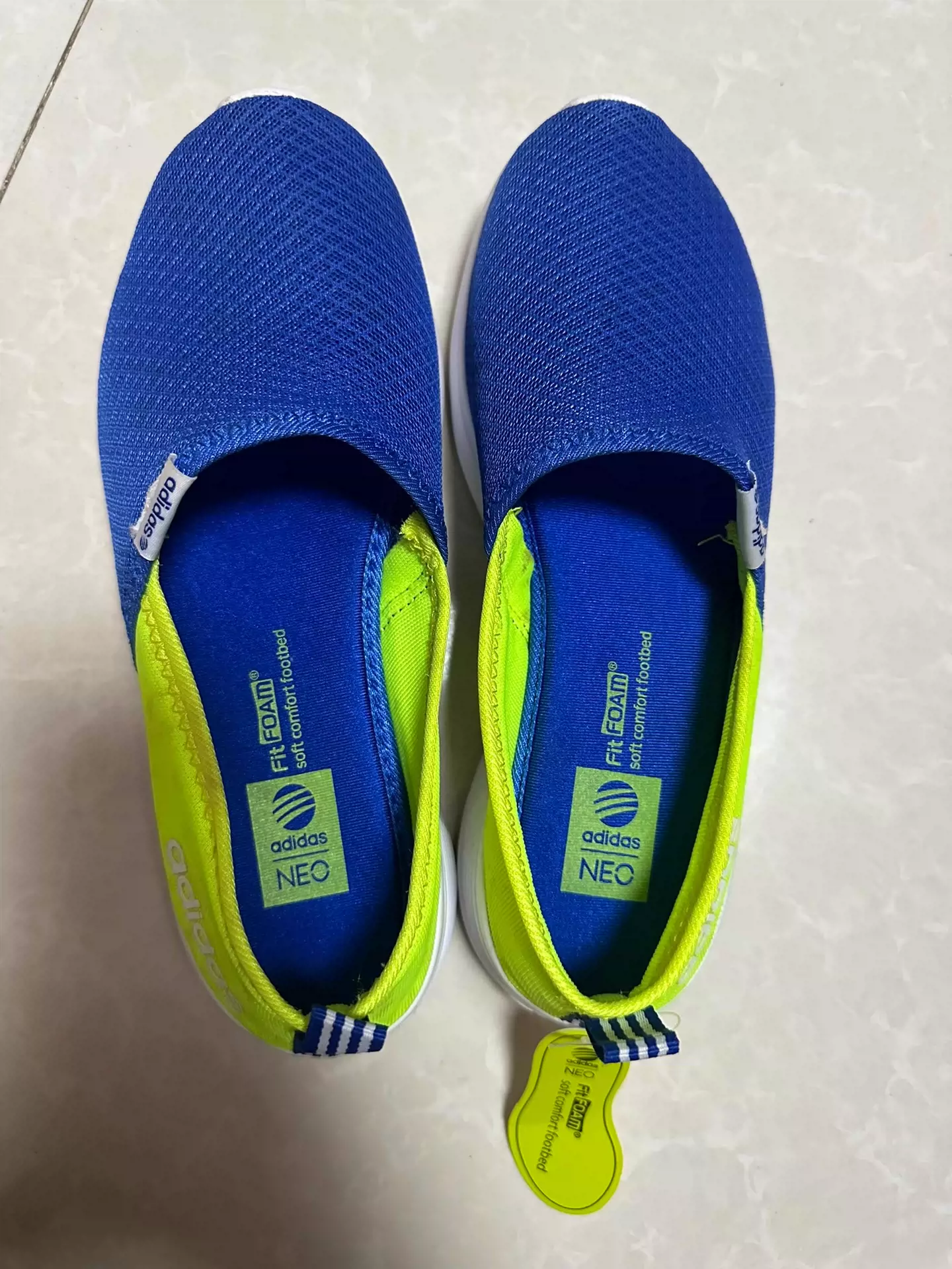 Adidas neo fit foam soft store comfort footbed