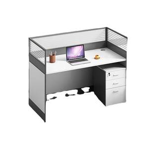
Office desk staff 6-person table and chair combination simple modern 2/4-person screen workstation financial desk office furniture