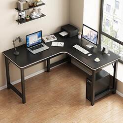 Corner Gaming Desk, Home Double Computer Desk, Desktop Double Desk, Bedroom Writing Desk, Office Desk, Gaming Table
