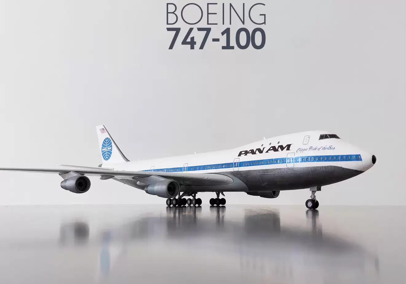 3D打印模型数据，波音747-100 1:144 飞机模型-Taobao