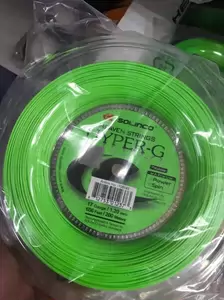 SOLINCO HYPER-G TENNIS STRING - 1.05MM 20G - 200M REEL - GREEN - RRP £180