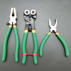 New variety of glass pliers, tile pliers tool set, mosaic tile pliers, key chain press pliers, tile cutting