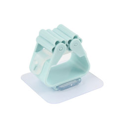 Bathroom Powerful Seamless Mop Door Storage Rack