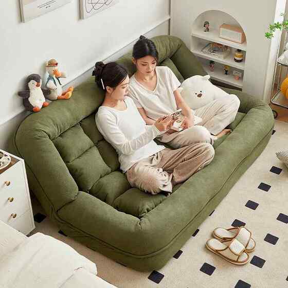 
Doghouse-like lazy villain sofa that can lie down and sleep on tamat double bedroom couch sofa internet celebrity foldable BRA sofa