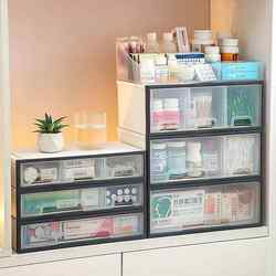 Family Medicine Box, Large-Capacity Medicine and Medical Box, Household Multi-Layer Storage Cabinet, Drawer Medicine Storage Box, Small Medicine Box