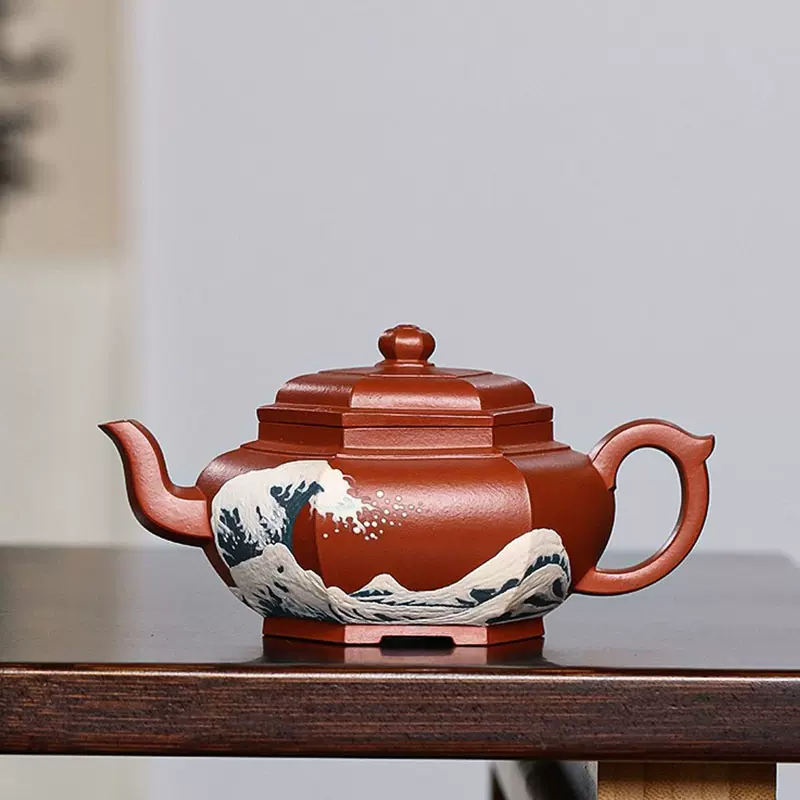 紫砂　茶壺 朱泥 紫泥 中国宜興 茶壷 中国茶器 紫砂 茶壺 朱泥 紫泥 中国宜興 茶壷 中国茶器