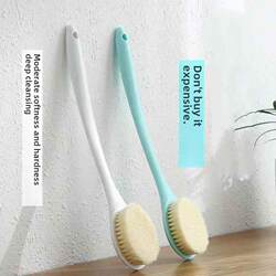 High-Quality Bath Products, Soft Bristle Bath Brush, Back Scrub Brush, Bath Brush, Long Handle