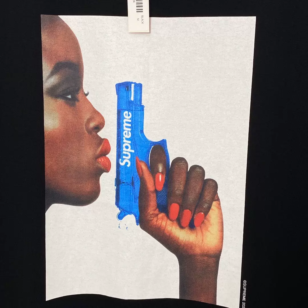 Supreme 21SS Water Pistol Tee-Taobao