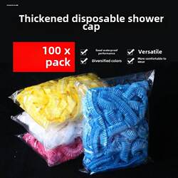 Complete Set of Barber Shop Supplies: Disposable Shower Cap, Hair Mask, Special Heating Large Size Hair Treatment Cap, Hair Dye Cap, Plastic Wrap
