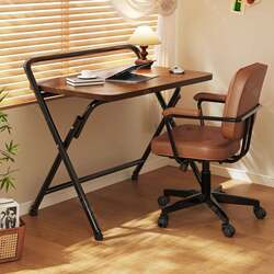 Folding Table, Retractable Table, Girls' Bedroom Simple Computer Desk, Foldable Study Desk, Home Office Desk, Bedroom