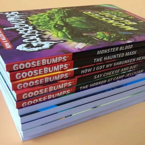 英文爆款Goosebumps！《鸡皮疙瘩》原版10册！第二季-Taobao