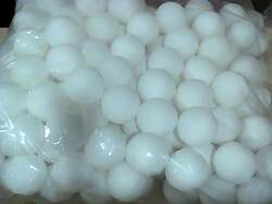 Table Tennis Shape Wordless Lottery Ball White Yellow  Color Activity Game Entertainment Table Tennis Bag