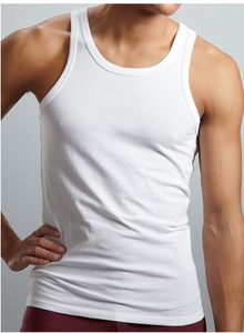 
Foreign trade original single men's pure cotton base sweat shirt vest thread cotton slim and breathable men's sweat-absorbing vest