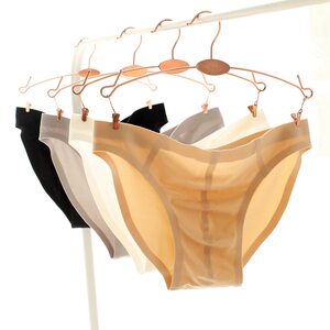 15 explosive ultra -bomb -breathable low -waist flat -angle super fine nylon grinding one piece of men/style non -trace panties