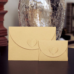 Heartfelt and personalized literary Western-style retro nostalgic postcard envelope