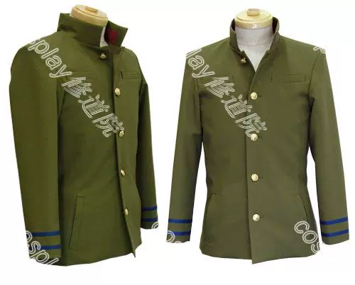 家庭教师reborn 黑曜中学男子制服六道骸制服cos服定做 家庭教师reborn 黑曜中学男子制服六道骸制服cos服定做