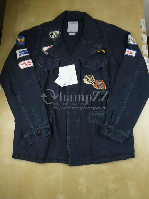2015秋冬VISVIM ACHSE JKT PATCHES (DMGD CHINO[SOLD]