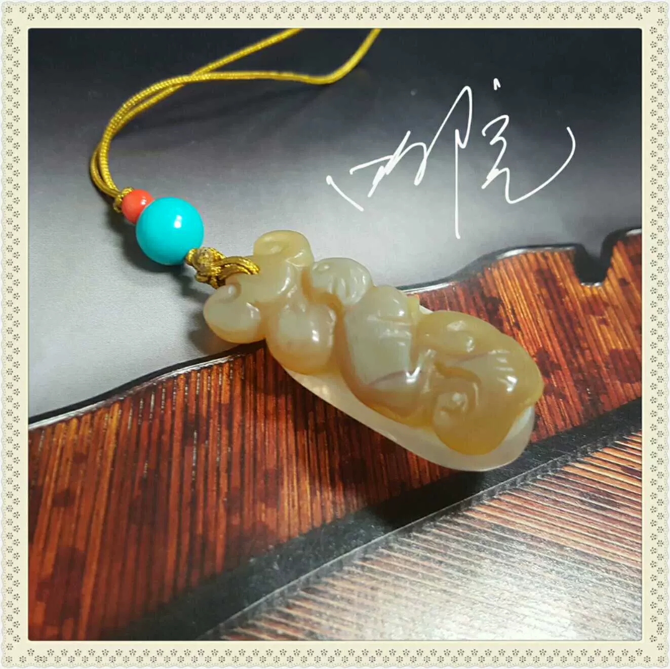 民国后期鸡油黄老琉璃蝉鼻烟壶一鸣惊人文玩优质传承自用送礼特惠