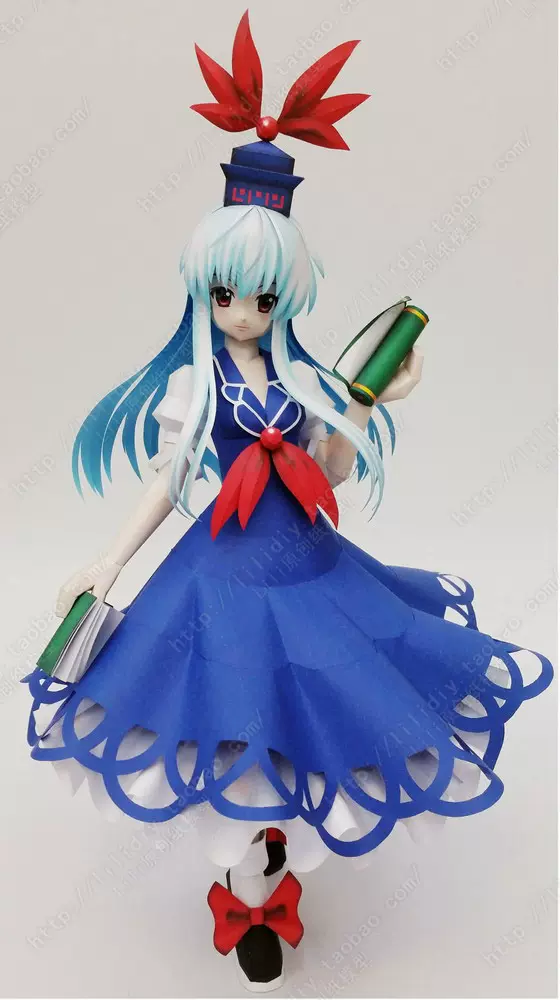 二次元纸模 东方 上白沢慧音