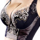 Drain female gathered underwear six -discharge with steel circle beautiful back corset to adjust the embroidery sexy bra on the BC cup
