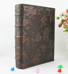 4D Photo Album Holds 200 Photos, 6D Large 6inch Photo Album, Imitation Leather, Beautiful Photos, Family Version, Children's Memory Album