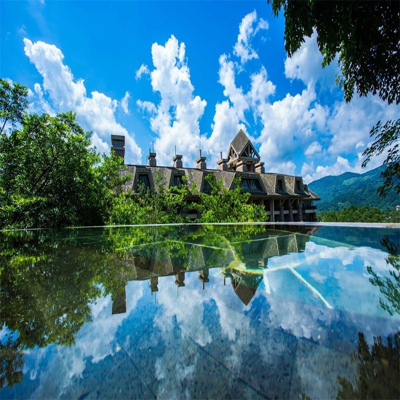 广州增城锦绣香江温泉城2日游豪华别墅拆分房自助早餐无限次温泉