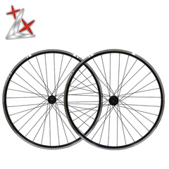 Mountain bike wheel set bicycle 26-inch aluminum alloy double-layer rim v brake shimano loose bead flower drum wheel set hub