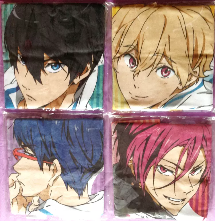 日版现货free 男子游泳部大毛巾 浴巾渚怜10月抽赏b赏特价