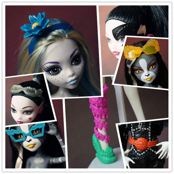 Genuine monster high monster high school fairy tale elf accessories props glasses accessories summary